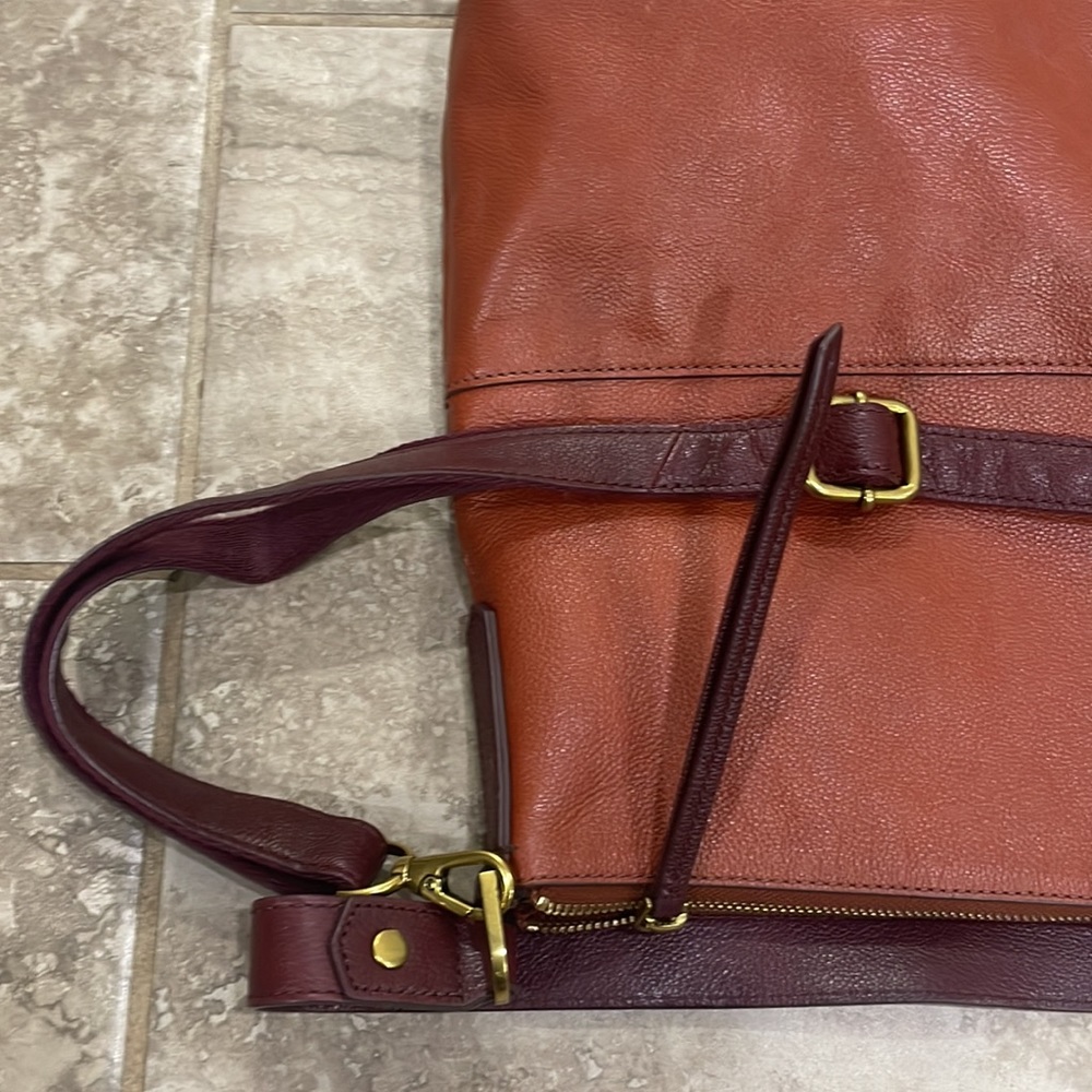 Fossil Crossbody Leather Bag - Picture 11 of 15
